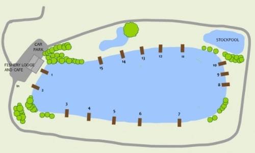 Monument 1 UK carp fishing lakes for 50lb fish